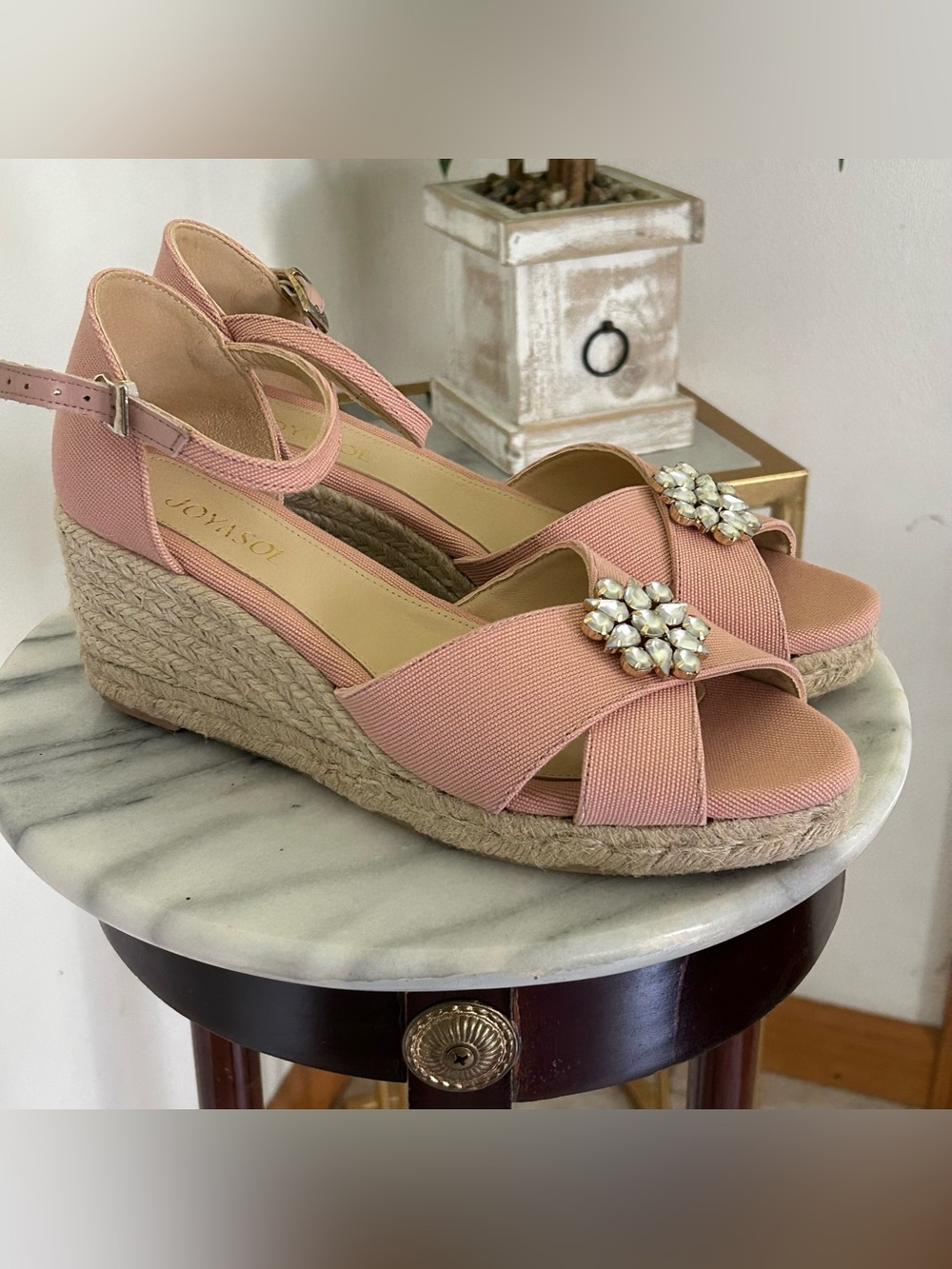 Joyasol  Flora Espadrille, wedges sandals